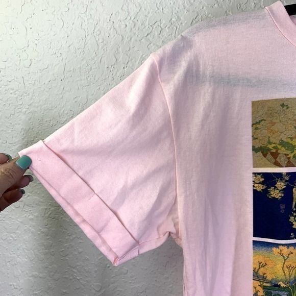 FIFTH SUN Short‎ Sleeve Floral Flower Crop T-Shirt Top - Picture 3 of 5